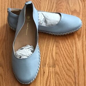 Hush Puppies Women's Baby Blue Flats